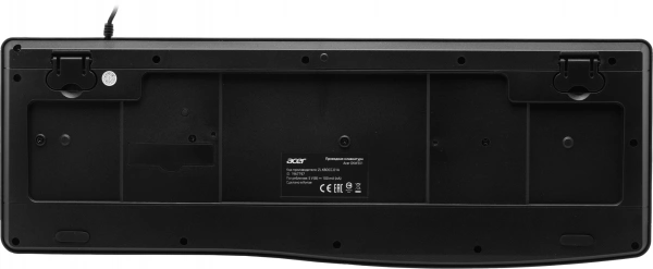 Клавиатура Acer OKW301 черный USB (ZL.KBDCC.01A)