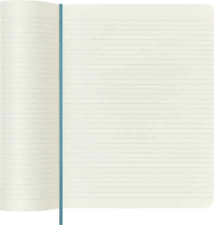 Блокнот Moleskine CLASSIC SOFT QP621B35 XLarge 190х250мм 192стр. линейка мягкая обложка голубой