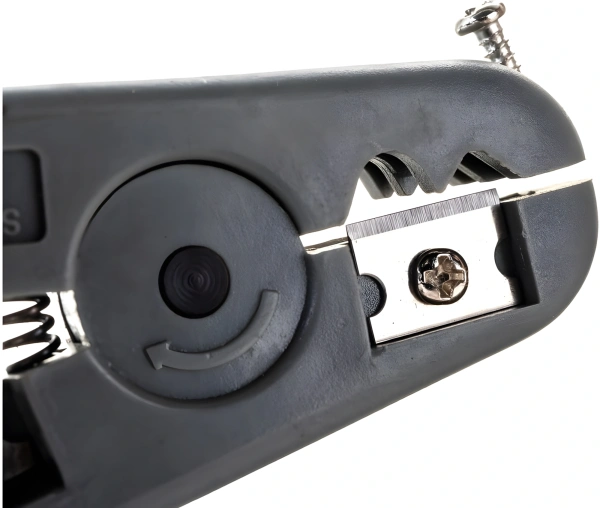 Инструмент ITK TS1-G30 для зачистки кабеля UTP (упак:1шт) серый