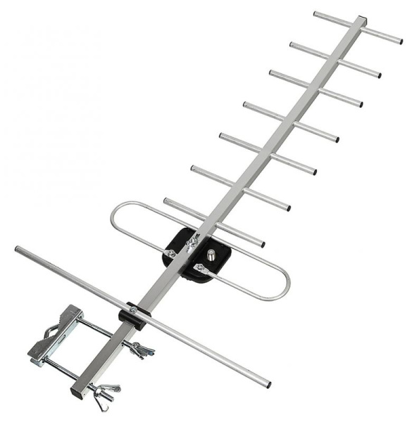 Антенна телевизионная Hyundai H-TAE140 12дБ пассивная серебристый