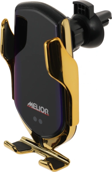 Держатель Wiiix CW-63V-G магнитный беспров.з/у. золотистый для смартфонов