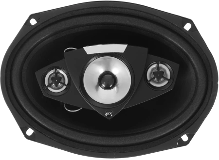 Колонки автомобильные Kicx DC 694MR 180Вт 90дБ 4Ом 16x24см (6x9дюйм) (ком.:2кол.) коаксиальные четырехполосные