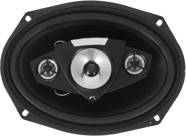 Колонки автомобильные Kicx DC 694MR 180Вт 90дБ 4Ом 16x24см (6x9дюйм) (ком.:2кол.) коаксиальные четырехполосные