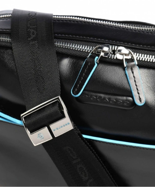 Сумка-мессенджер Piquadro Blue Square CA5086B2/N черный натур.кожа