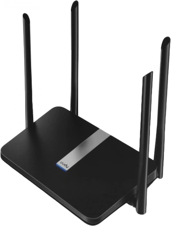 Роутер беспроводной Cudy X6 AX1800 10/100/1000BASE-TX черный