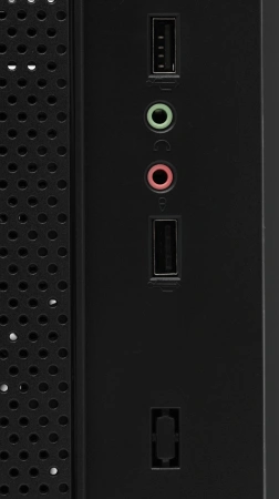 Корпус Accord Entry ACC-242B черный без БП mATX 1x80mm 2xUSB2.0 audio