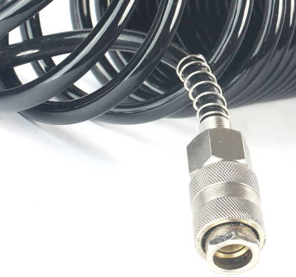 Шланг Patriot PU 8 8м спиральный черный (830901040)