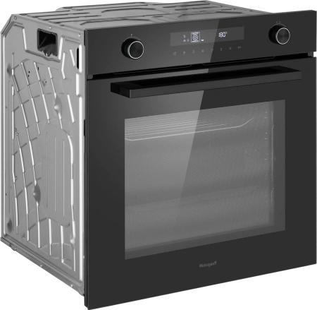 Духовой шкаф Электрический Weissgauff EOM 741 PDB Black Edition черный