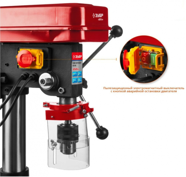 Станок сверлильный Зубр Мастер ЗСС-450 500W
