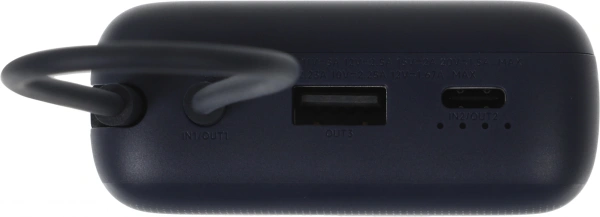 Мобильный аккумулятор Xiaomi BHR8975GL 20000mAh 33W 3A USB-A/USB-C синий