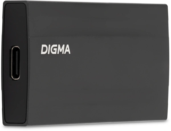 Накопитель SSD Digma USB3.2 Gen2x2 4TB DGSM8004T2MGG MEGA X 1.8" темно-серый