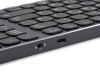 Клавиатура Оклик K767W черный/серебристый USB беспроводная BT/Radio slim Multimedia (2002135)