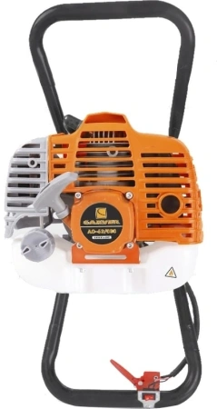 Мотобур Carver AG-62/000 бытовой 2-х такт. 2200Вт 3л.с. 62см3 277об/мин (01.003.00039)