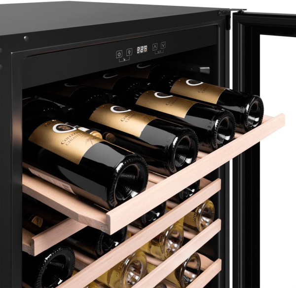 Винный шкаф Maunfeld MBWC-135S54 1-нокамерн. черный стекло (КА-00018701)