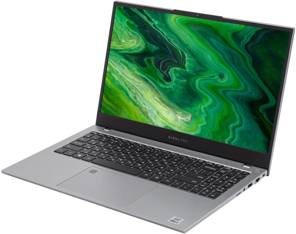 Ноутбук Digma Pro Fortis M Core i3 10110U 8Gb SSD256Gb Intel UHD Graphics 15.6" IPS FHD (1920x1080) Windows 11 Professional grey WiFi BT Cam 4250mAh (DN15P3-8CXW05)