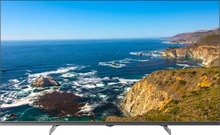 Телевизор LED Hyundai 40" H-LED40BS5100 WebOS Frameless Metal черный/серый FULL HD 60Hz DVB-T DVB-T2 DVB-C DVB-S DVB-S2 USB WiFi Smart TV