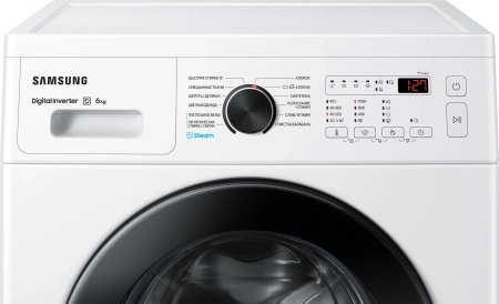 Стиральная машина Samsung WW60AG4S00CELP кл.:A фронт. макс.:6кг белый