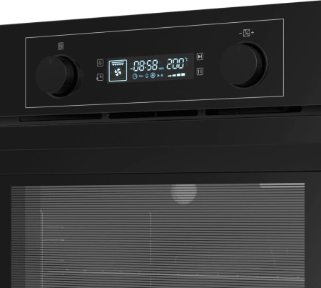 Духовой шкаф Электрический Maunfeld AEOH6062B2 черный