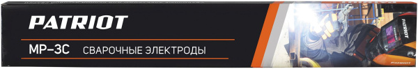 Электроды Patriot МР-3С D2.5мм L350мм 1050гр (605012000)