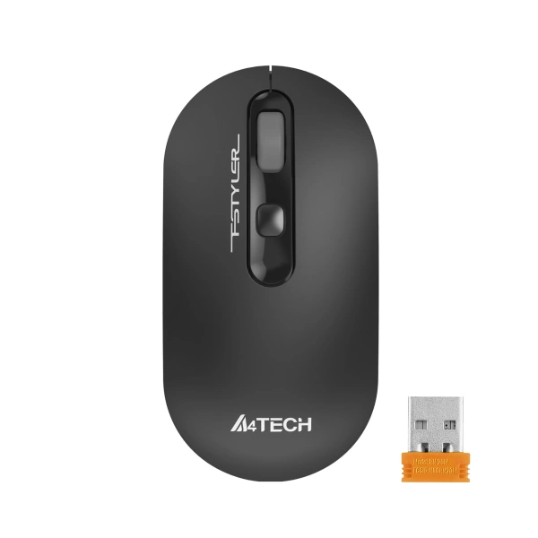 Мышь A4Tech Fstyler FG20 серый оптическая (2000dpi) беспроводная USB для ноутбука (4but)