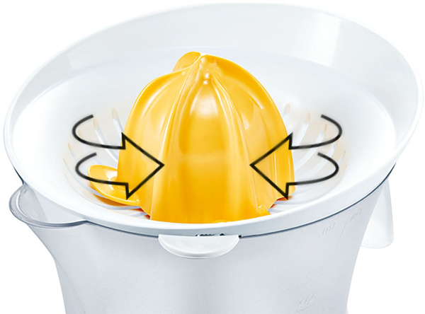 Соковыжималка цитрусовая Bosch MCP3500N 21Вт рез.сок.:800мл. белый