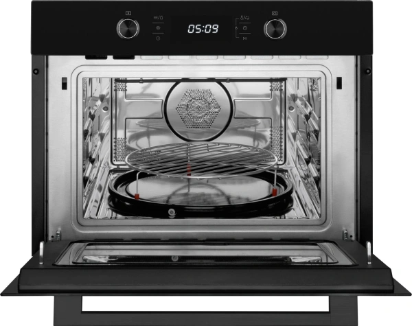 Духовой шкаф Электрический Weissgauff OE 449 PDB Black Edition черный