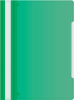 Папка-скоросшиватель Бюрократ -PS-K20GRN A4 прозрач.верх.лист карм.на лиц.стор. пластик зеленый 0.12/0.16