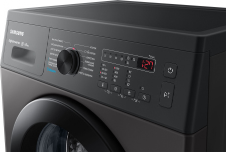 Стиральная машина Samsung WW65AG4S20CXLP класс: A+++ загр.фронтальная макс.:6.5кг темно-серый инвертер