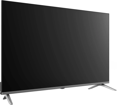 Телевизор LED Digma 50" DM-LED50UBB41 Android TV Frameless Metal темно-серебристый/серебристый 4K Ultra HD 60Hz DVB-T DVB-T2 DVB-C DVB-S DVB-S2 USB WiFi Smart TV