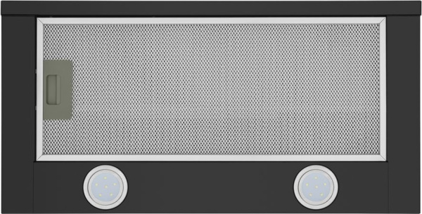 Вытяжка встраиваемая Maunfeld VS Fast 60 черный управление: кулисные переключатели (1 мотор)