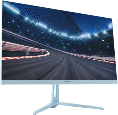 Монитор Digma 23.8" Overdrive 24P410F голубой IPS LED 2ms 16:9 HDMI матовая 300cd 178гр/178гр 1920x1080 200Hz G-Sync FreeSync DP FHD USB 3.7кг