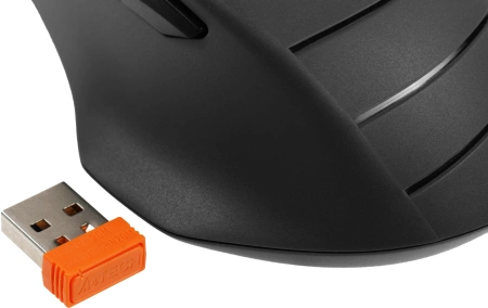 Мышь A4Tech Fstyler FG30 серый оптическая (2000dpi) беспроводная USB (6but)