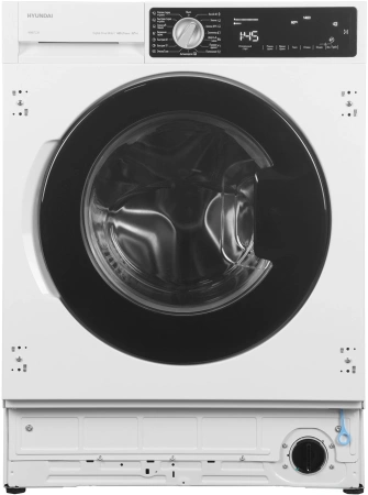 Стиральная машина Hyundai WMD7228 класс:B загрузка до 8кг отжим:1400об/мин белый инвертер