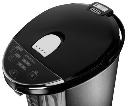 Термопот Hyundai HYTP-5840 4л. 750Вт серебристый/черный