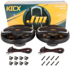 Колонки автомобильные Kicx JM-165 130Вт 89дБ 4Ом 16.5см (6 1/2дюйм) (ком.:2кол.) коаксиальные трехпо