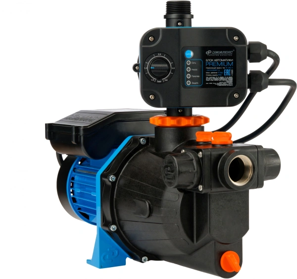 Насосная станция поверхностный Джилекс Джамбо 60/35 П-К Комфорт 620Вт 3600л/час (в компл.:Блок автоматики) (3034)