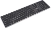 Клавиатура Оклик K867W черный/серый USB беспроводная BT/Radio slim Multimedia (2002130)