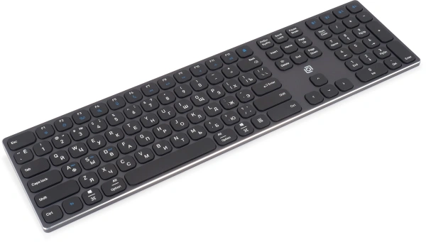 Клавиатура Оклик K867W черный/серый USB беспроводная BT/Radio slim Multimedia (2002130)