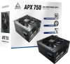 Блок питания Montech ATX 750W APX 750 80 PLUS WHITE (20+4pin) APFC 120mm fan 6xSATA Cab Manag RTL