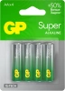 Батарея GP Super 15AA21-2CRSBC4 AA (4шт) блистер