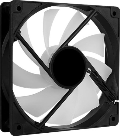 Вентилятор Aerocool Frost 12 PWM 120x120mm 4-pin 18-28dB 160gr LED Ret