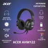 Наушники с микрофоном Acer AHW122 черный 2.1м мониторные USB оголовье (ZL.HDSCC.01U)