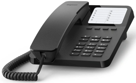 Телефон проводной Gigaset DESK400 черный