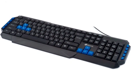 Клавиатура Оклик 750G FROST WAR черный/черный USB Multimedia for gamer