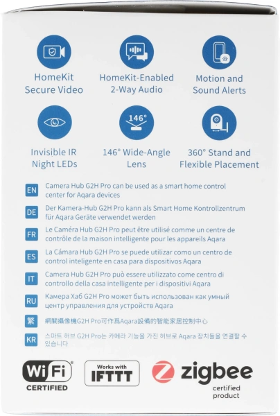 Камера видеонаблюдения IP Aqara Camera Hub G2H Pro 4-4мм цв. корп.:белый (CH-C01)