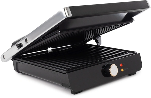 Электрогриль Hyundai HYG-2044 2000Вт черный/черный