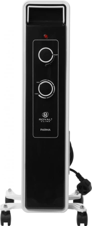 Радиатор масляный Royal Clima Parma ROR-PR5-1000M 1000Вт белый/черный