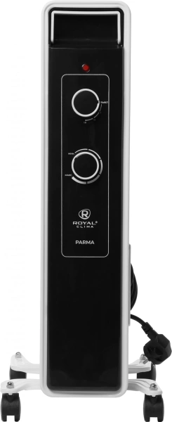 Радиатор масляный Royal Clima Parma ROR-PR5-1000M 1000Вт белый/черный