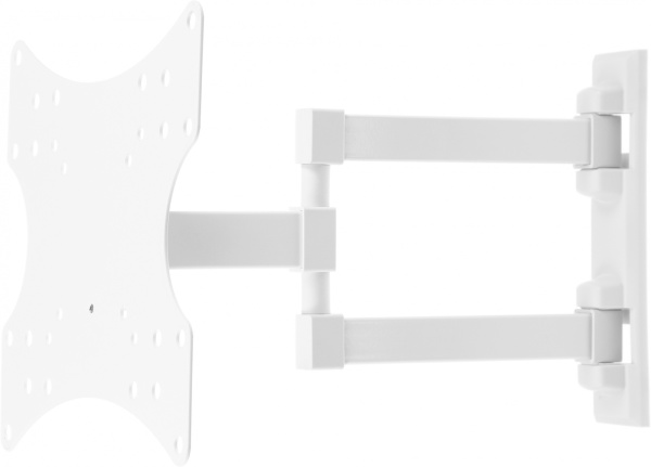 Кронштейн для телевизора Ultramounts UM867W белый 23"-42" макс.20кг настенный поворот и наклон