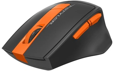Мышь A4Tech Fstyler FG30 серый/оранжевый оптическая (2000dpi) беспроводная USB (6but)